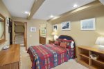 Mammoth Rental Chamonix 95 -  Master Bedroom with Queen Bed and Flat Screen TV